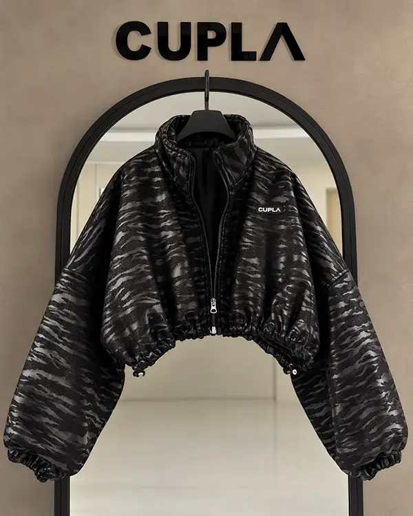 Capella Zebra-Print Coat